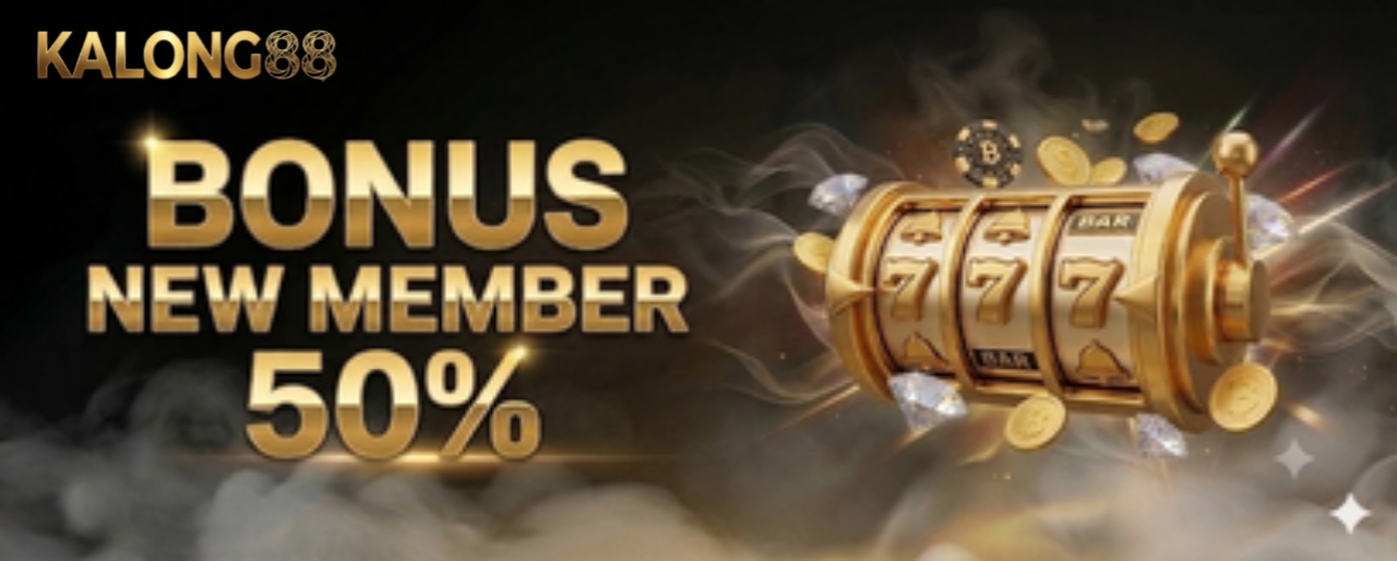 BONUS MEW MEMBER 50%
